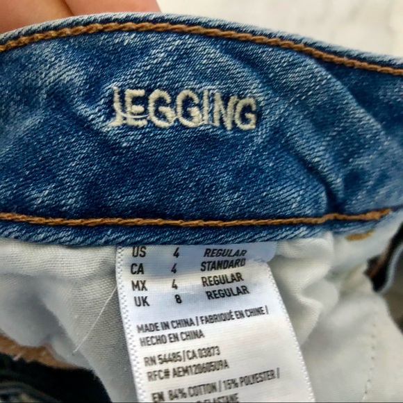 AMERICAN EAGLE light wash jeans - Picture 6 of 6